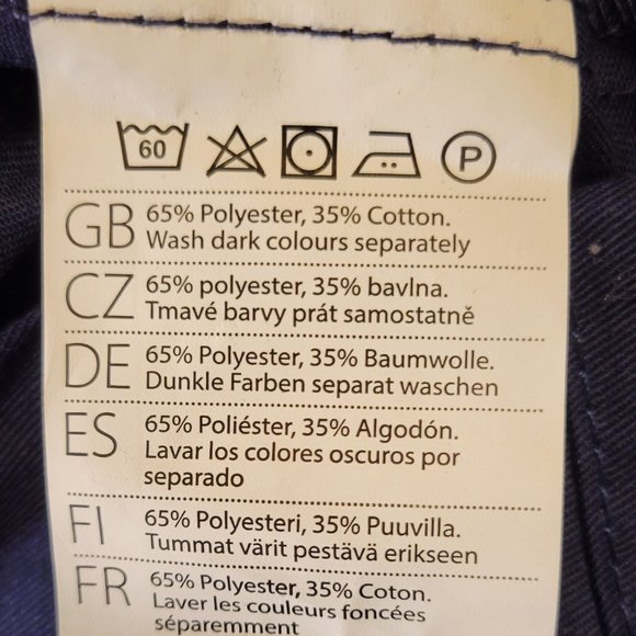 PortWest Navy Coverall / Style S999/ Size M - Picture 6 of 6